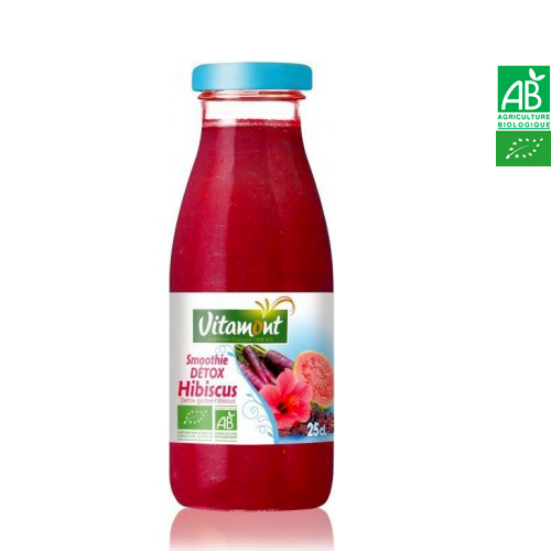 Smoothie Detox Hibiscus Bio 25 cl Vitamont - Achat Smoothie Detox Hibiscus  Bio 25 cl Vitamont sur è